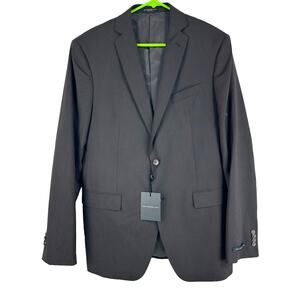 John Varvatos NWT Bedford Brown Men's Size 42L Blazer Sportscoat 98% Wool